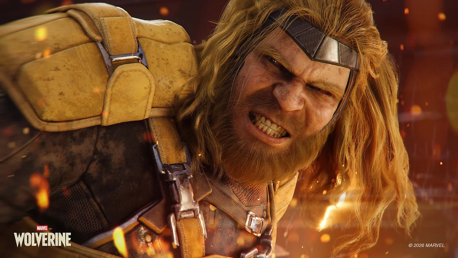 Sabretooth roars during a confrontation in Marvel's Wolverine
